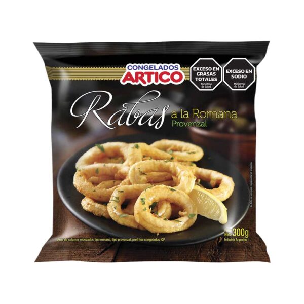 Rabas a la Romana con Provenzal 300 g.